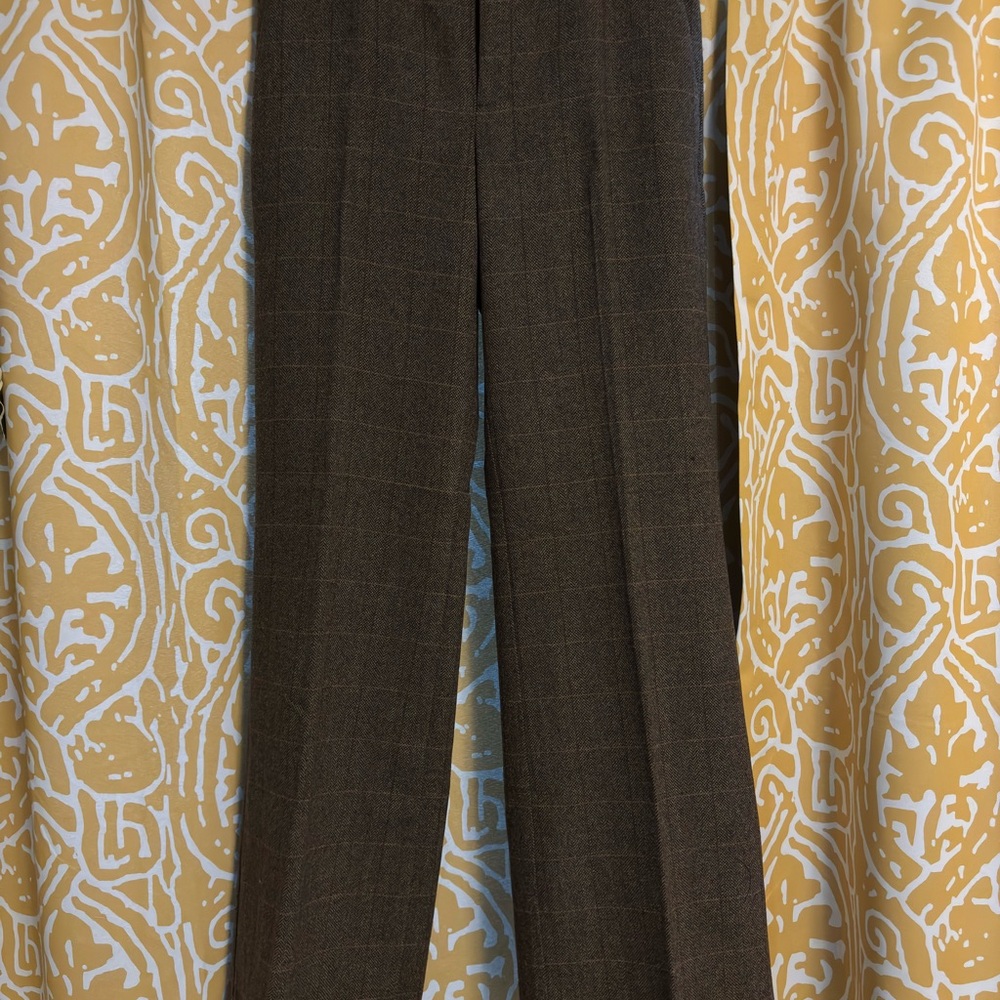 Banana Republic Wide Leg Brown Trousers